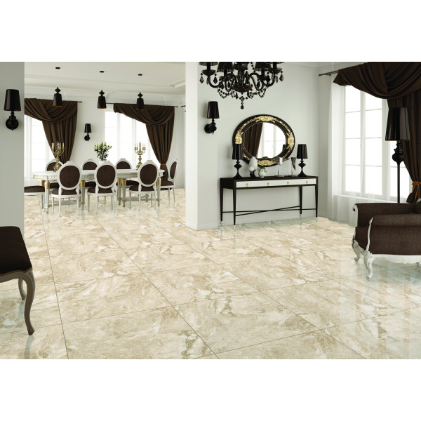 Керамогранит полированный Primavera PR104 Brecia Ivory Polished 600*600 мм (1,44 м2)