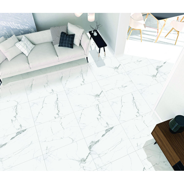 Керамогранит полированный Primavera PR106 Colonial White Polished 600*600 мм (1,44 м2)