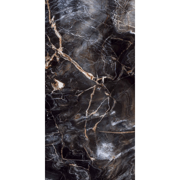 Керамогранит полированный Primavera GR201 Toledo black High glossy 600*1200 мм (1,44 м2)