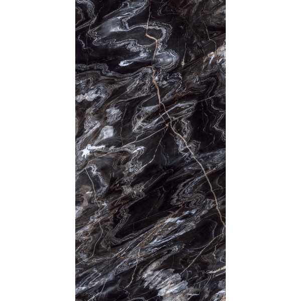 Керамогранит полированный Primavera GR201 Toledo black High glossy 600*1200 мм (1,44 м2)