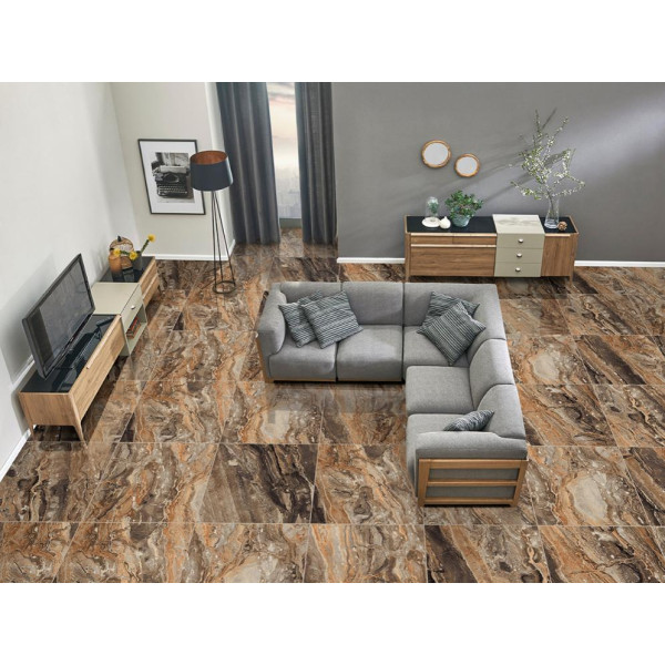 Керамогранит полированный Primavera GR104 Richter Brown 600*600 мм (1,44 м2)