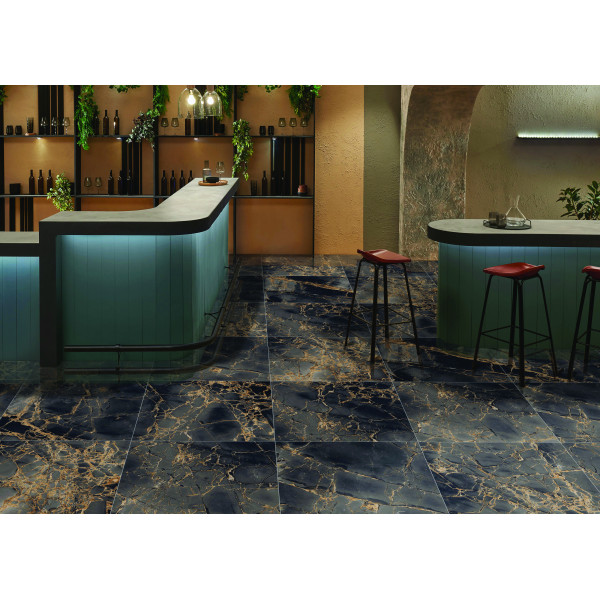 Керамогранит полированный Primavera GR101 Golden Black 600*600 мм (1,44 м2)
