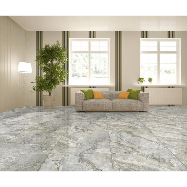 Керамогранит полированный Primavera PR123 Mezza Grey 600*600 мм (1,44 м2)