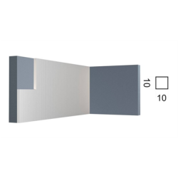 Молдинг (10*10*2000 мм) Kr100M