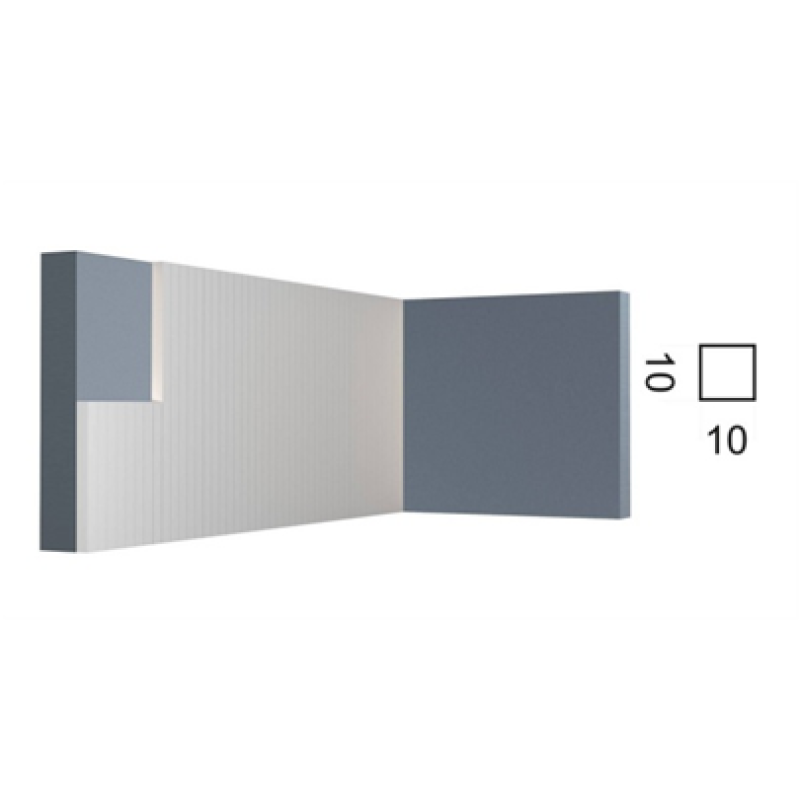 Молдинг (10*10*2000 мм) Kr100M