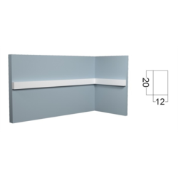 Молдинг (20*12*2000 мм) Kr104M