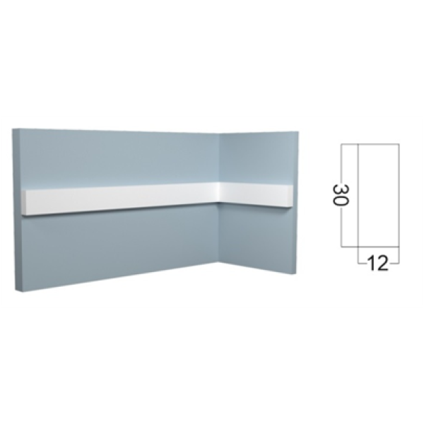 Молдинг (30*12*2000 мм) Kr124M