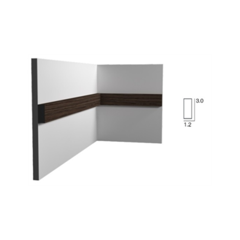 Молдинг (30*12*2700 мм) Kr124M-8