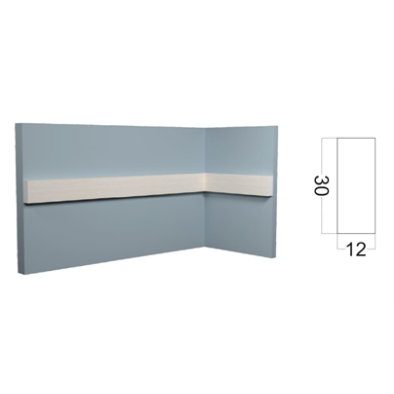 Молдинг (30*12*2700 мм) Kr124M-9