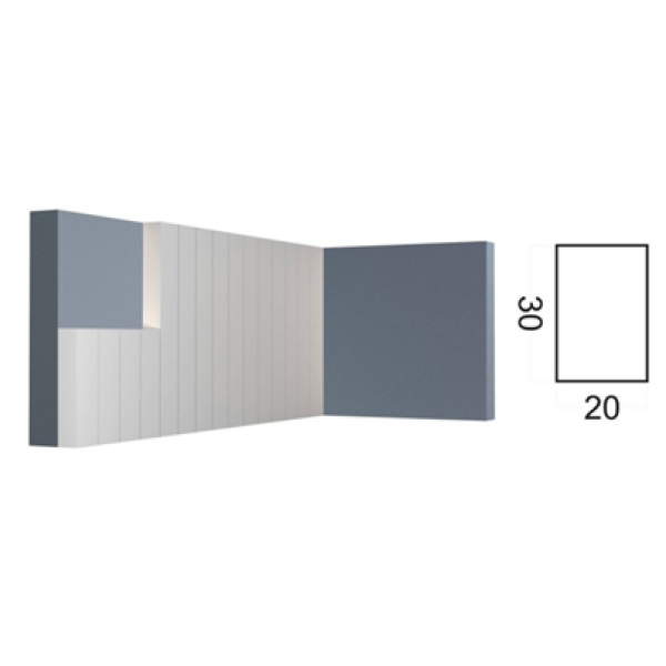 Молдинг (30*20*2700) Kr132M/2,7
