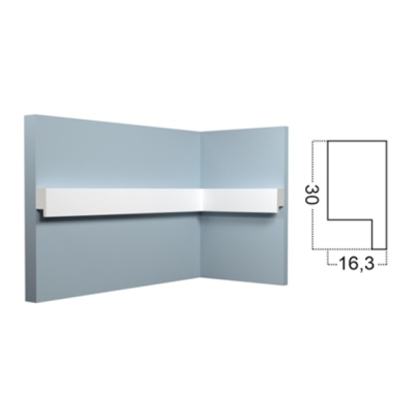 Молдинг (30*16,3*2000) Kr165M