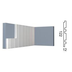 Cтеновая панель 3D (122*12*2700 мм) Kr200SP