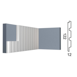 Cтеновая панель 3D (122*12*2000 мм) Kr204SP