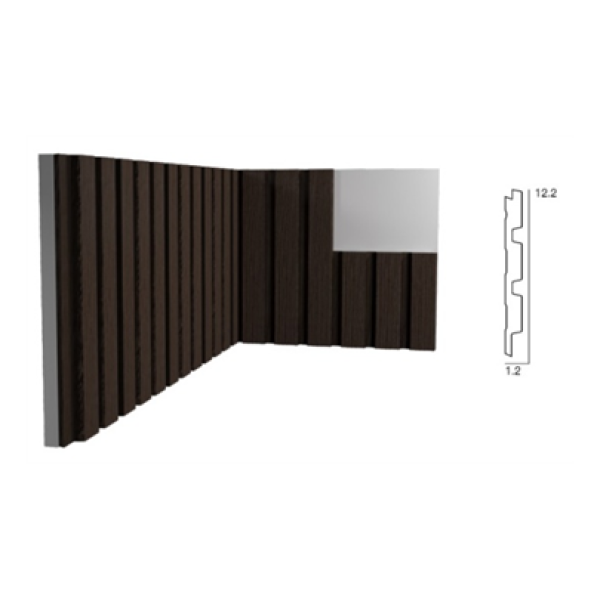 Cтеновая панель 3D (122*12*2700 мм) Kr204SP-8