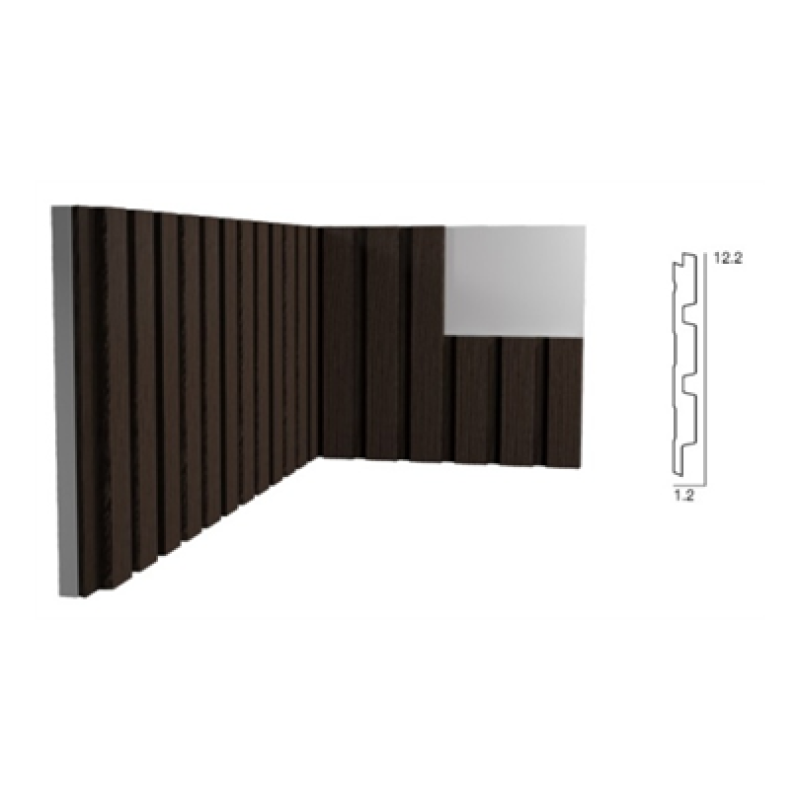 Cтеновая панель 3D (122*12*2700 мм) Kr204SP-8