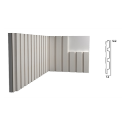 Cтеновая панель 3D (122*12*2700 мм) Kr204SP-9