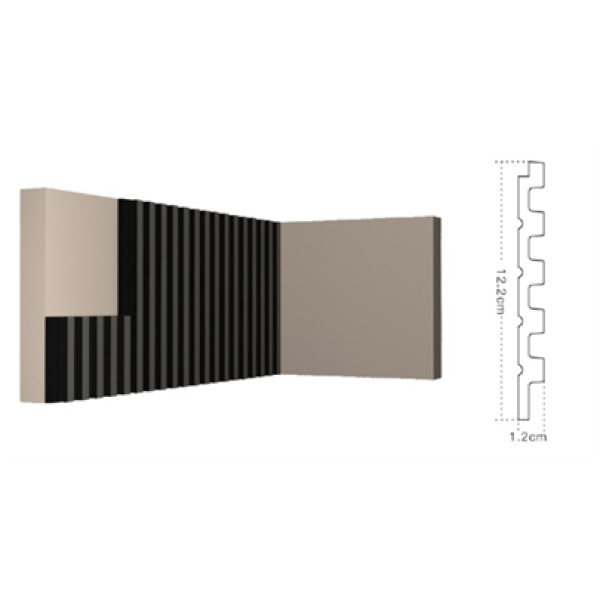 Cтеновая панель 3D (122*12*2700 мм) Kr208SP-4