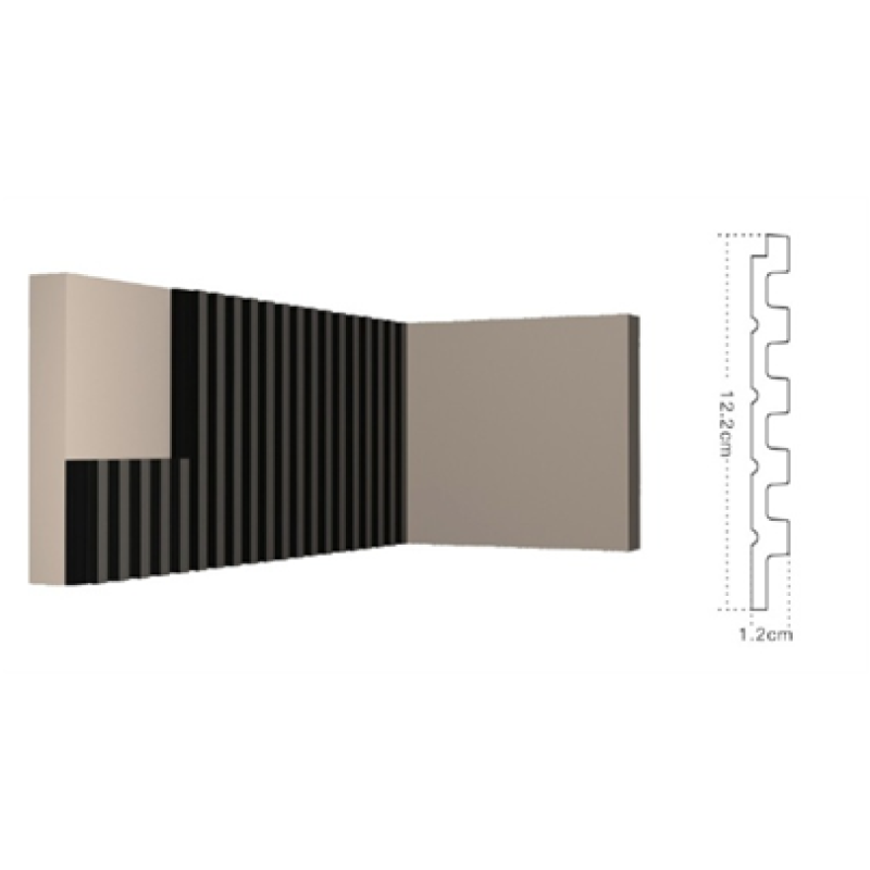 Cтеновая панель 3D (122*12*2700 мм) Kr208SP-4