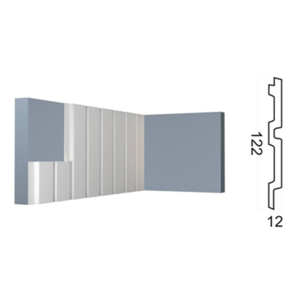 Cтеновая панель 3D (122*12*2700 мм) Kr212SP