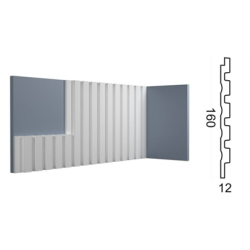 Cтеновая панель 3D (160*12*2700 мм) Kr232SP