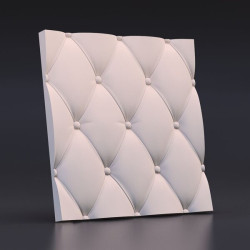 Гипсовые 3D-панели Кожа Вытянутая 50x50 см