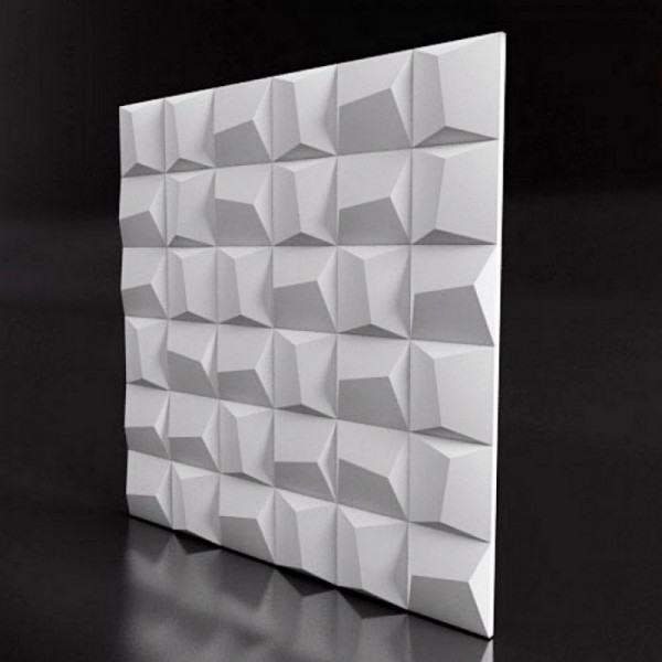 Гипсовые 3D-панели Скальник 50x50 см