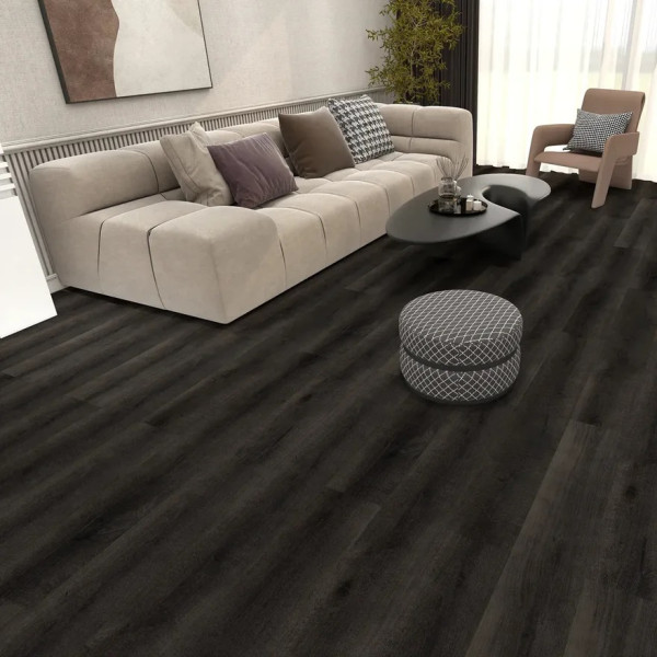 Кварцевый ламинат SPC AspenFloor Trend Дуб Оникс, 43 класс, Толщина 4 мм, 2,245 м2