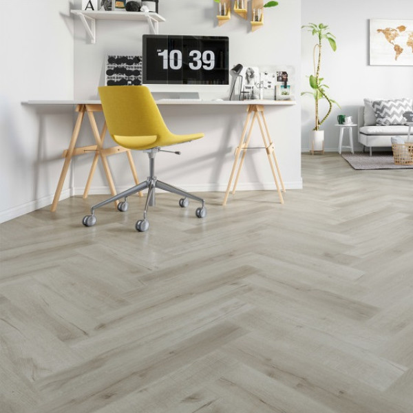Кварцевый ламинат Fargo Parquet 33-81996-14 Дуб Лондонский Туман, 33 класс, Толщина 4 мм, 1,362 м2