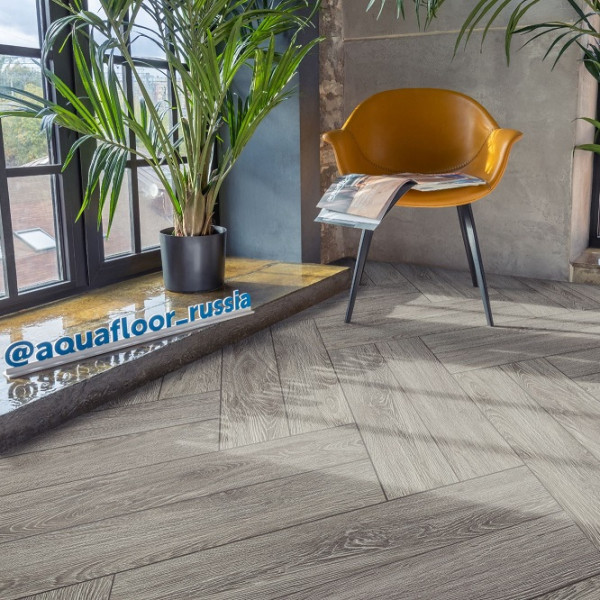 Виниловая клеевая плитка Aquafloor Parquet Glue AF2502PG, 43 класс, Толщина 2,5 мм, 3,72 м2