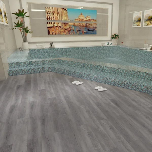 Кварцевый ламинат SPC AspenFloor Trend Дуб Хельсинки, 43 класс, Толщина 4 мм, 2,245 м2