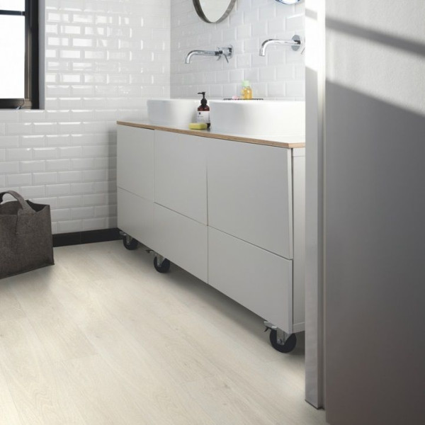 ПВХ плитка замковая Quick Step Pulse Click PUCL 40079 Дуб морской светлый, 32 класс, Толщина 4,5 мм, 2,22 м2