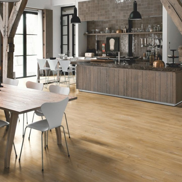ПВХ плитка клеевая Quick Step Balance Glue Plus BAGP 40039 Дуб каньон натуральный, 33 класс, Толщина 2,5 мм, 3,655 м2