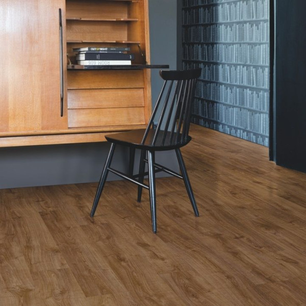 ПВХ плитка замковая Quick Step Pulse Click PUCL 40090 Дуб осений коричневый, 32 класс, Толщина 4,5 мм, 2,22 м2