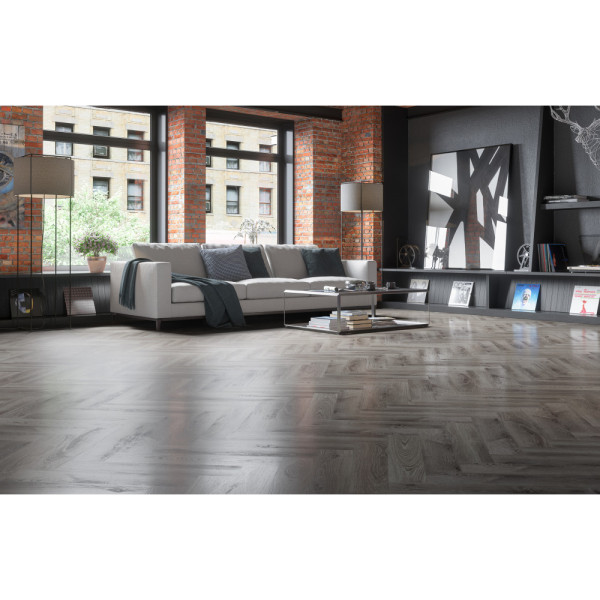 Кварцевый ламинат Fargo Parquet 33385-2 Дуб Скальный, 33 класс, Толщина 4 мм, 1,362 м2
