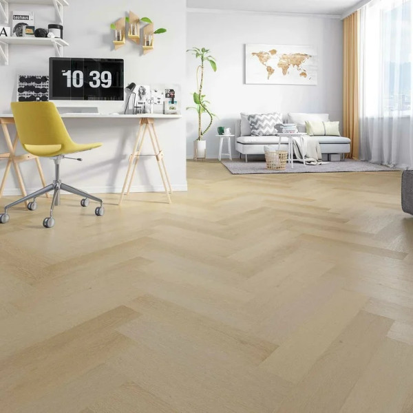 Кварцевый ламинат Fargo Parquet 33-1166-02 Дуб Спелый миндаль, 32 класс, Толщина 4 мм, 1,362 м2