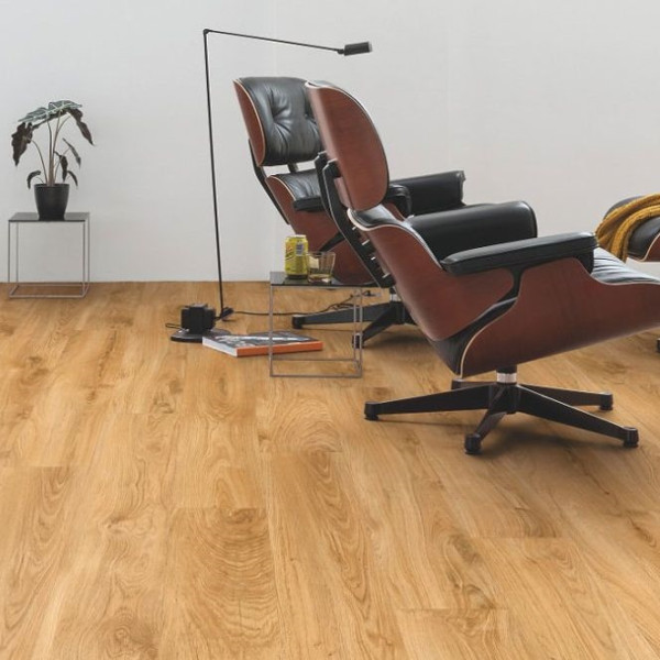 ПВХ плитка замковая Quick Step Balance Click Plus BACP 40023 Классический натуральный дуб, 33 класс, Толщина 4,5 мм, 2,105 м2