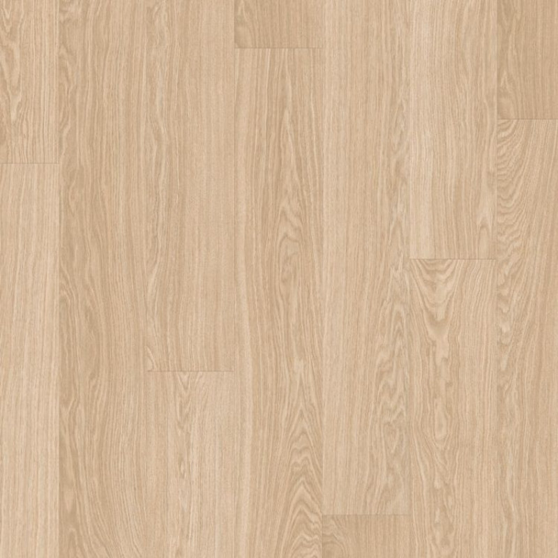 ПВХ плитка замковая Quick Step Pulse Click PUCL 40097 Дуб чистый натуральный, 32 класс, Толщина 4,5 мм, 2,22 м2