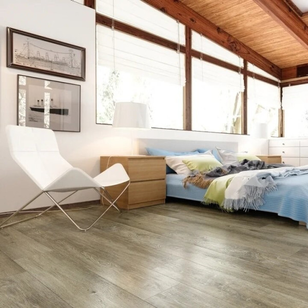 Кварцевый ламинат Fargo Comfort Дуб Дымчатый VL 88029-001, 33 класс, Толщина 4 мм, 2,196 м2