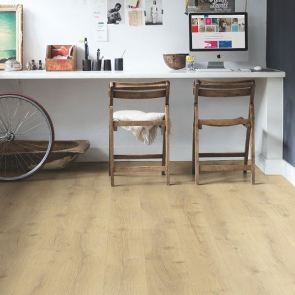ПВХ плитка замковая Quick Step Balance Click BACL 40156 Дуб королевский натуральный, 32 класс, Толщина 4,5 мм, 2,105 м2