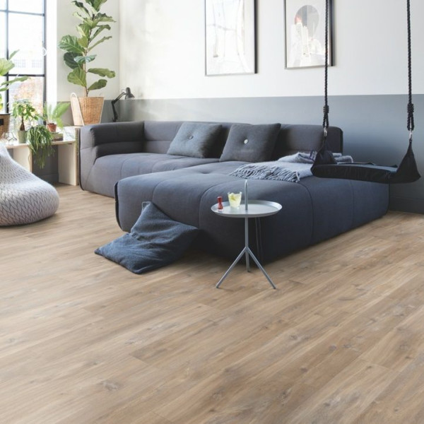 ПВХ плитка замковая Quick Step Balance Rigid Click RBACL 40127 Дуб каньон коричневый, 32 класс, Толщина 5 мм, 2,128 м2