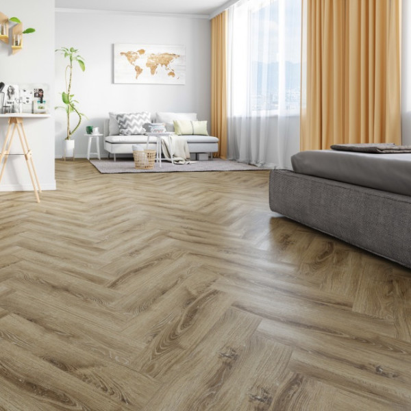 Кварцевый ламинат Fargo Parquet 33-385-7 Дуб Коломбо, 33 класс, Толщина 4 мм, 1,362 м2