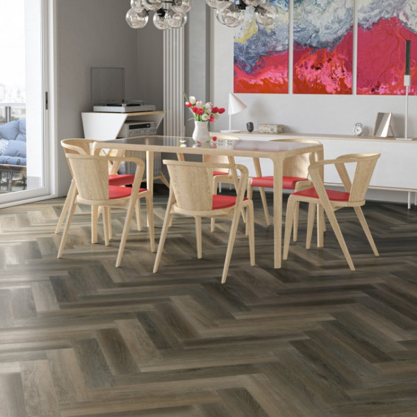 Кварцевый ламинат Fargo Parquet 33-62W921 Дуб Кальвадос, 33 класс, Толщина 4 мм, 1,362 м2