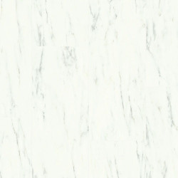 ПВХ плитка клеевая Quick Step Ambient Glue Plus AMGP 40136 Мрамор каррарский белый, 33 класс, Толщина 2,5 мм, 3,841 м2