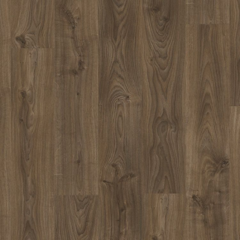 ПВХ плитка замковая Quick Step Balance Click BACL 40027 Дуб коттедж темно-коричневый, 32 класс, Толщина 4,5 мм, 2,105 м2