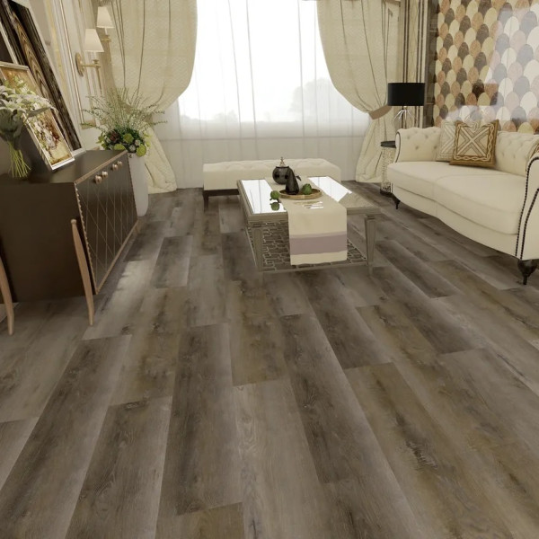 Кварцевый ламинат SPC AspenFloor Premium Wood XL Дуб Альпийский, 43 класс, Толщина 5,5 мм, 2,782 м2