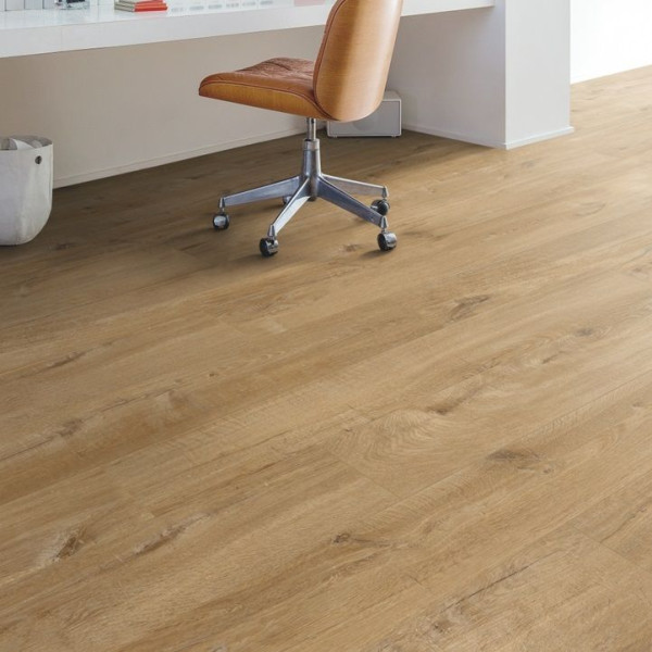ПВХ плитка замковая Quick Step Pulse Click PUCL 40104 Дуб хлопковый натуральный, 32 класс, Толщина 4,5 мм, 2,22 м2