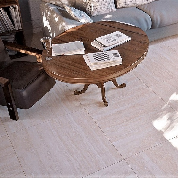 Керамогранит полированный Уральский гранит Granitea G202P Allaki Beige, Толщина 10 мм, 1,44 м2
