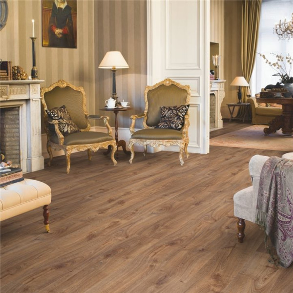 Ламинат Quick Step Eligna U3461 Дуб Шоколадный промасленный, 32 класс, Толщина 8 мм, 1,722 м2