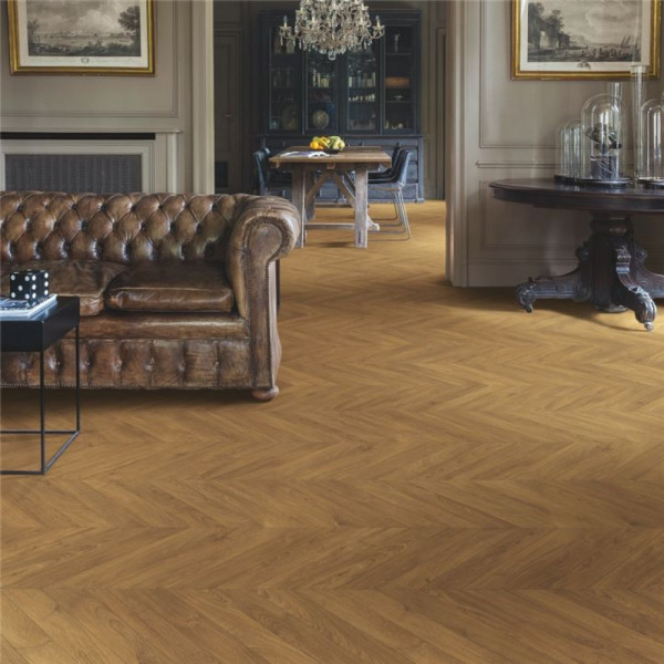 Ламинат Quick Step Castle CAU 4162 Дуб Горчичный, 33 класс, Толщина 12 мм, 1,426 м2