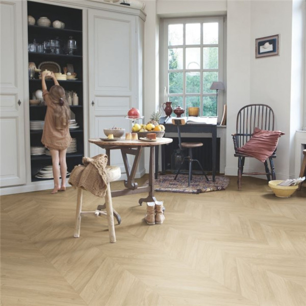 Ламинат Quick Step Castle CAU 4160 Дуб Капучино, 33 класс, Толщина 12 мм, 1,426 м2